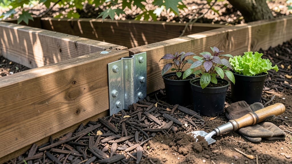 Garden Bed Brackets: Modular Strength for Heavy-Duty Planters