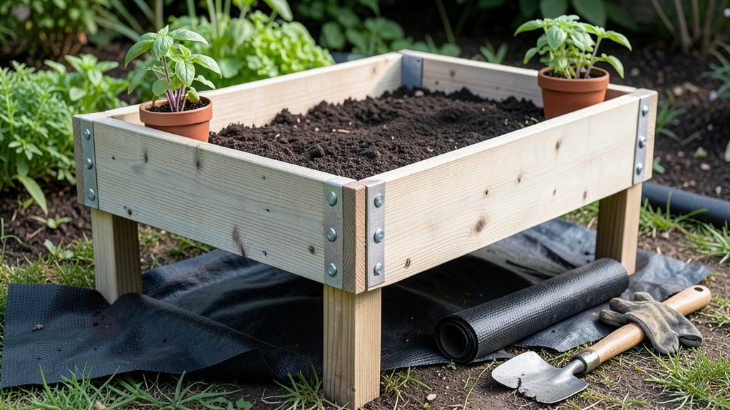 Raised Garden Bed Plans With Legs: Portable, Frost-Proof Growing System
