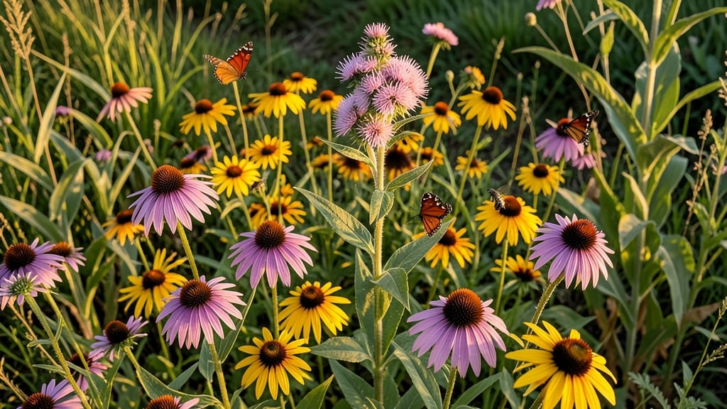 Butterfly Garden Flower Bed
