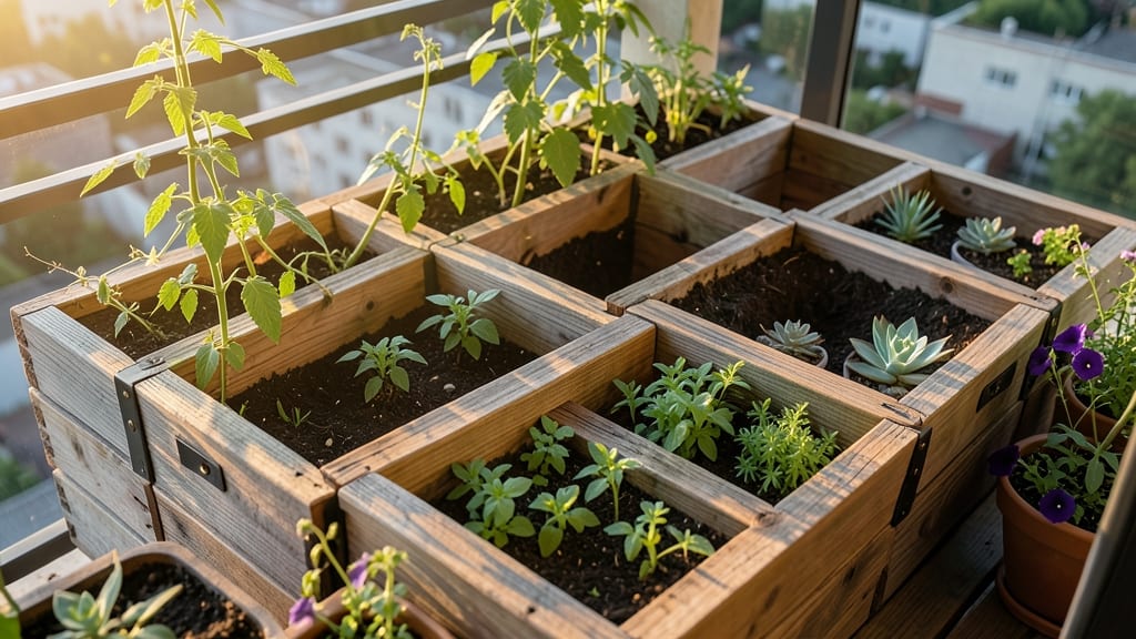 Modular Grid Garden System