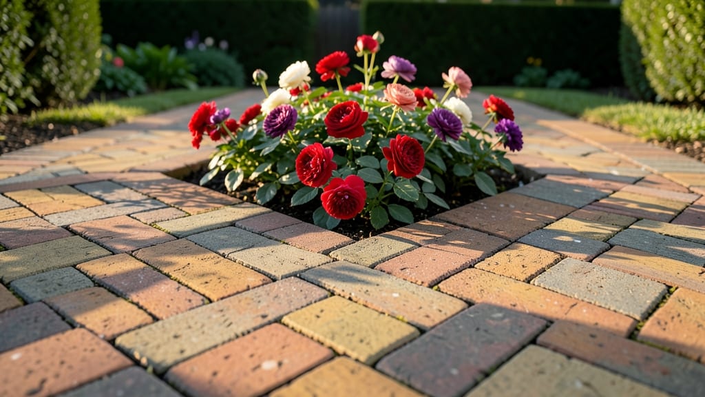 Classic Herringbone Brick Pattern