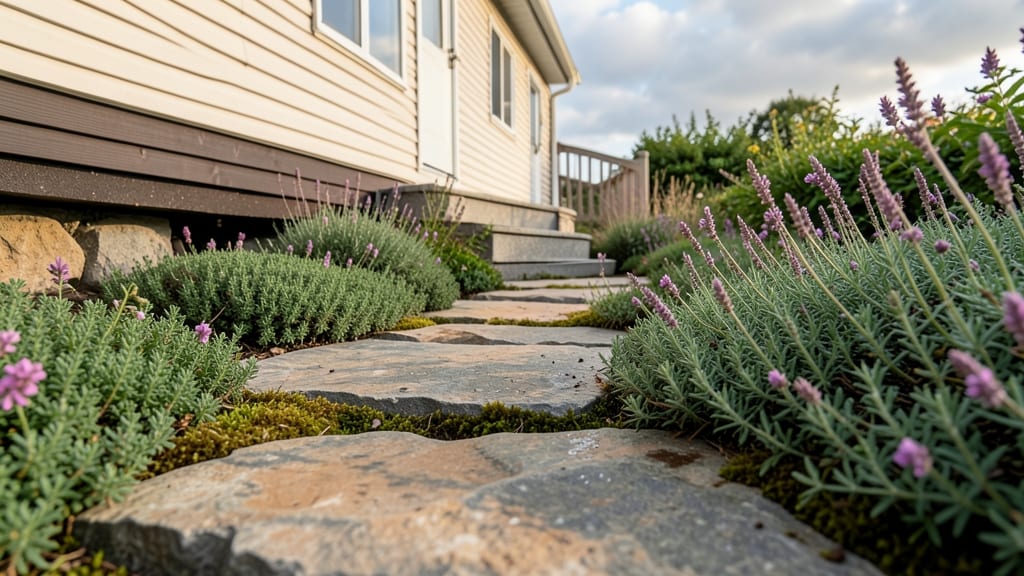 Stepping Stone Herb Garden