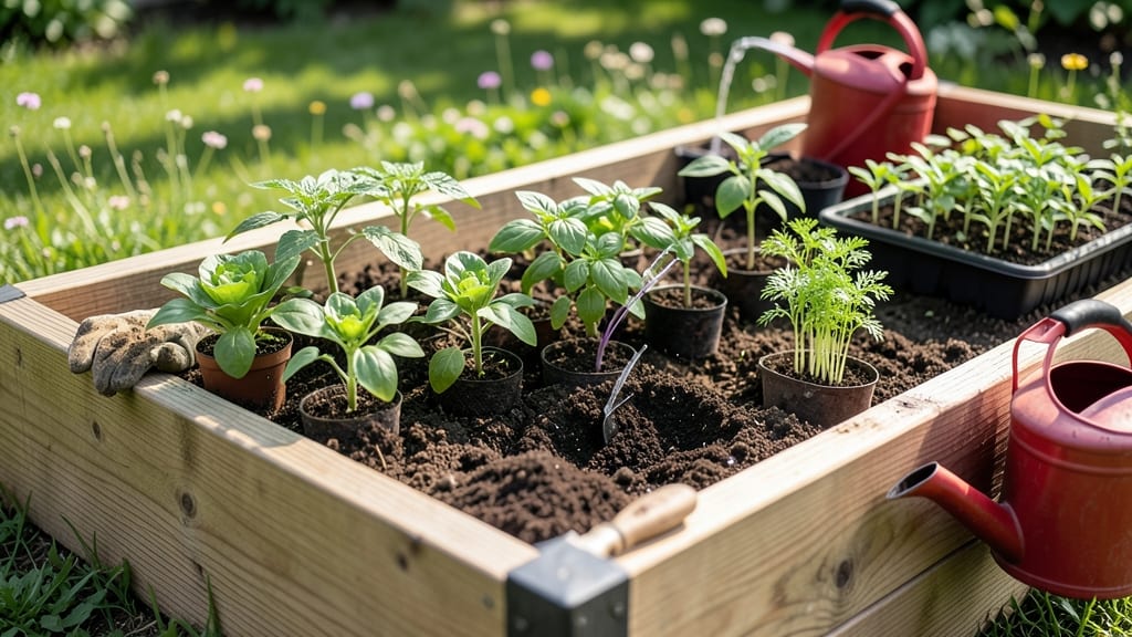 YouTube Raised Bed Gardening: Vertical Space Hack for Small Gardens