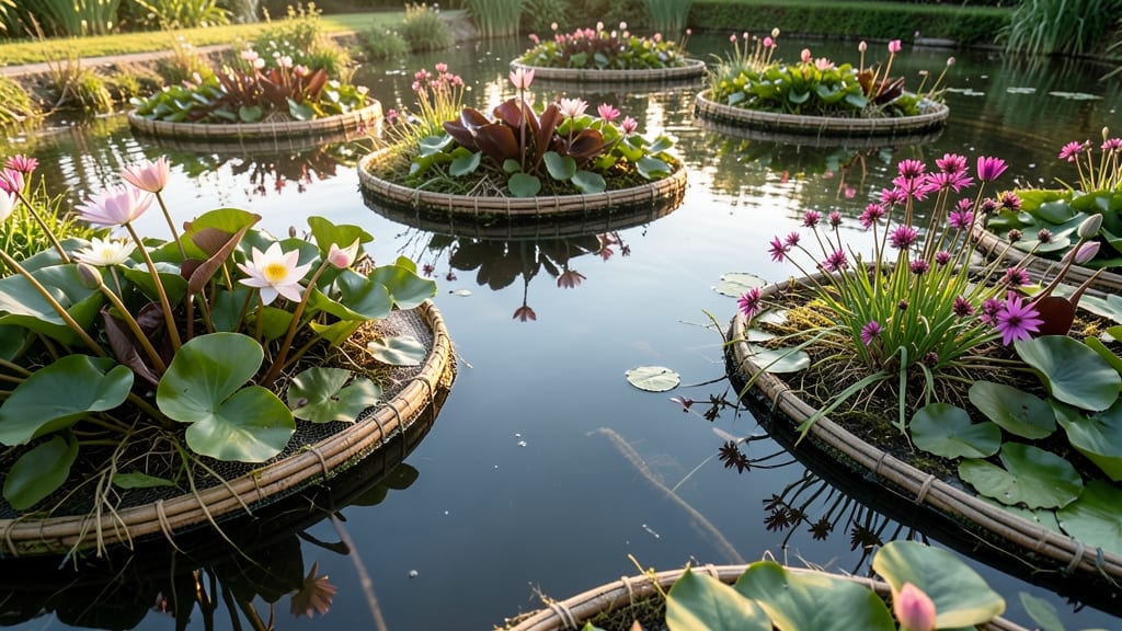 Floating Round Pond Gardens