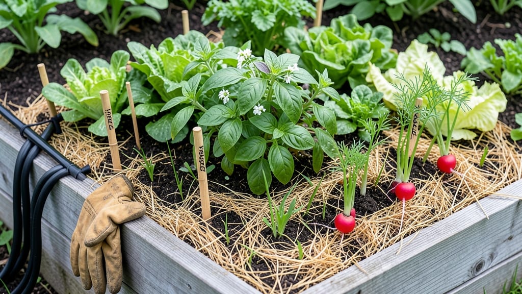 Raised Bed Enclosure: Windproof Privacy and Pest-Proof Perimeter