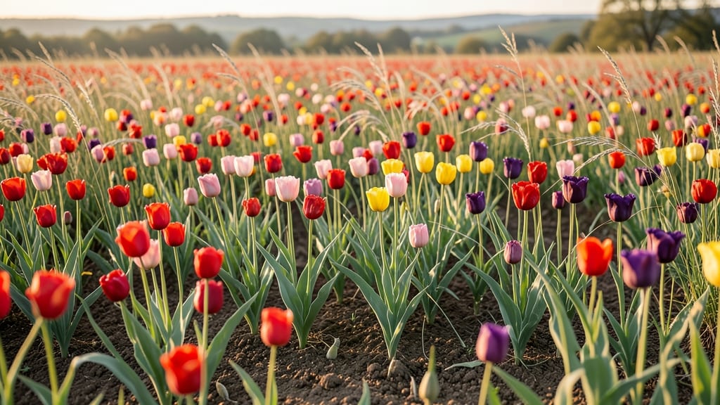 Wildflower-Inspired Tulip Meadow