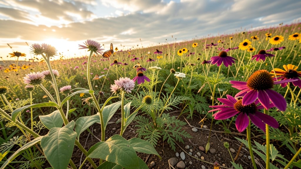 Pollinator-Friendly Native Wildflowers