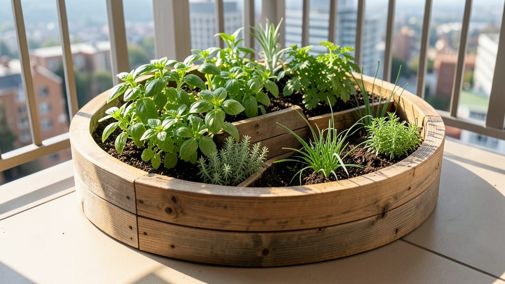 Spiral Herb Garden Raised Bed