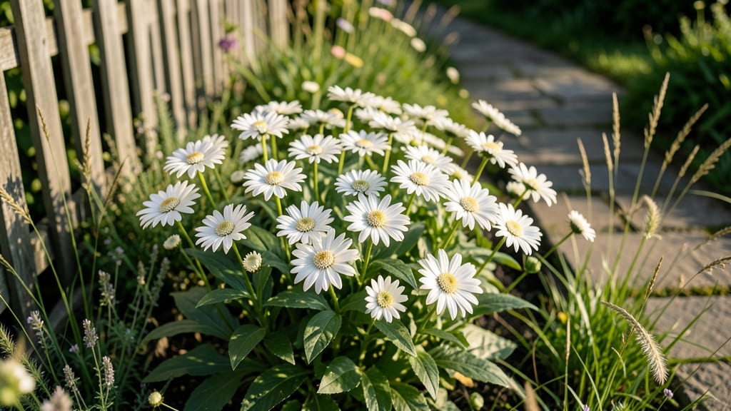 Shasta Daisy Classic Border