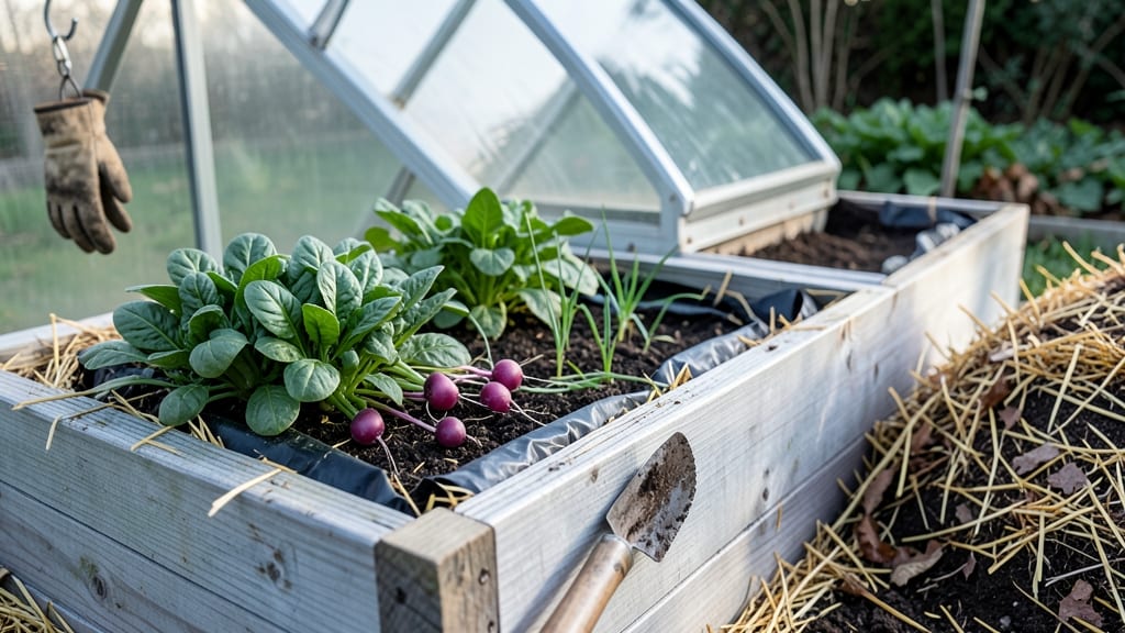 Hot Garden Bed Design: Raised Planter Layout for Year-Round Planting Success