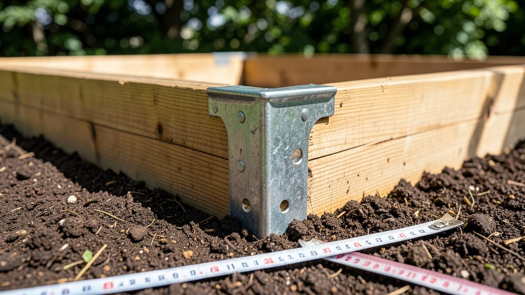 Raised Garden Bed Corner Posts: Frost-Proof Stability for Heavy Loads