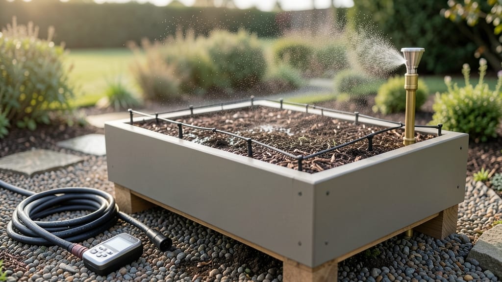 Raised Bed Sprinkler: Precision Watering for Even Moisture Control