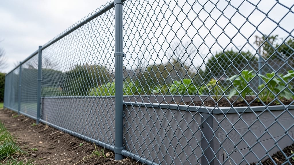 Vinyl Coated Chain Link Fence