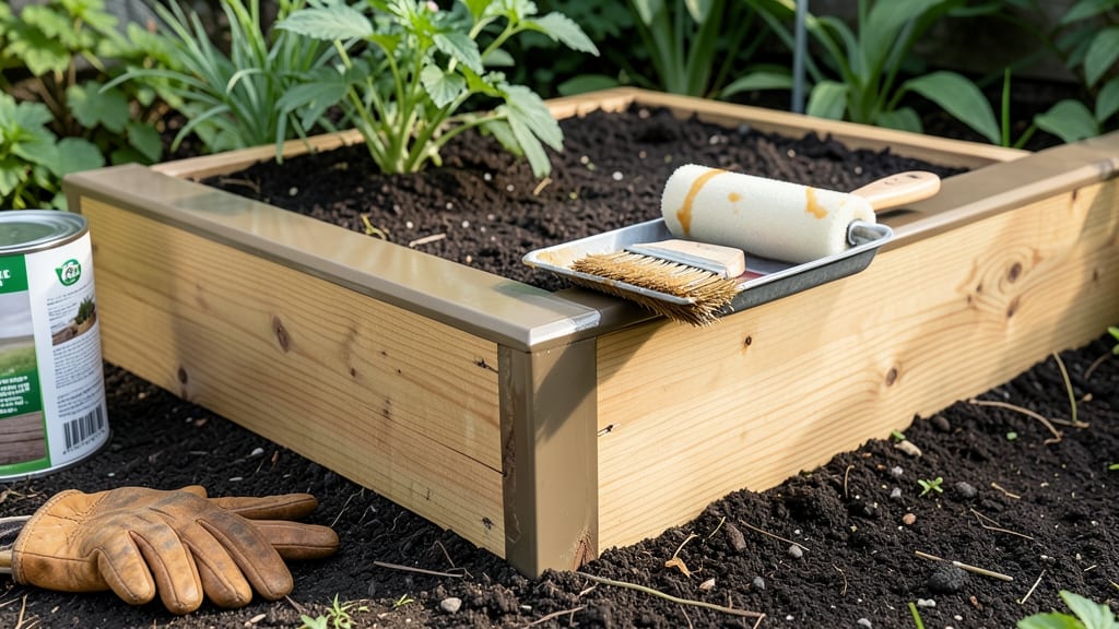 Raised Garden Bed Wood Sealer: UV-Proof Barrier Against Rot and Warping
