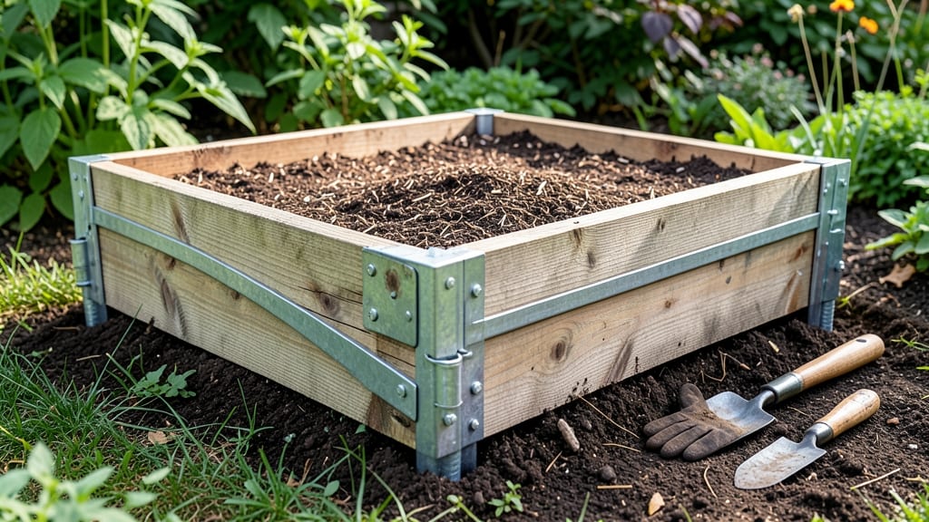 Raised Bed Braces: DIY Reinforcement for Heavy Soil and Wind Stress