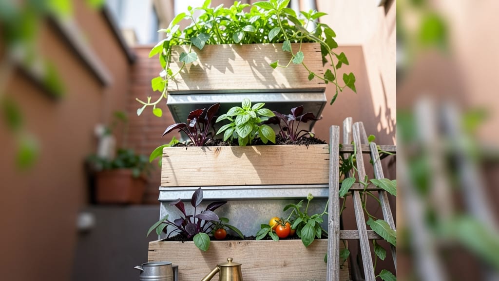 Stacked Planter Raised Bed