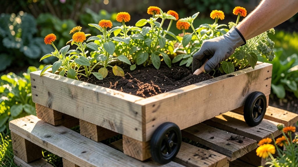 10 Pallet Raised Bed Ideas: Space-Saving Layouts for Small Backyard Gardens