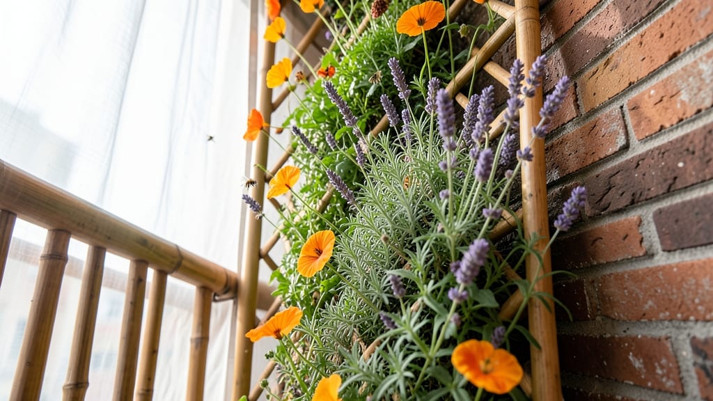 Vertical Herb and Flower Trellis