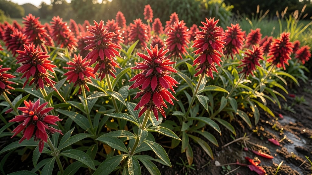 Butterfly Magnet with Bee Balm