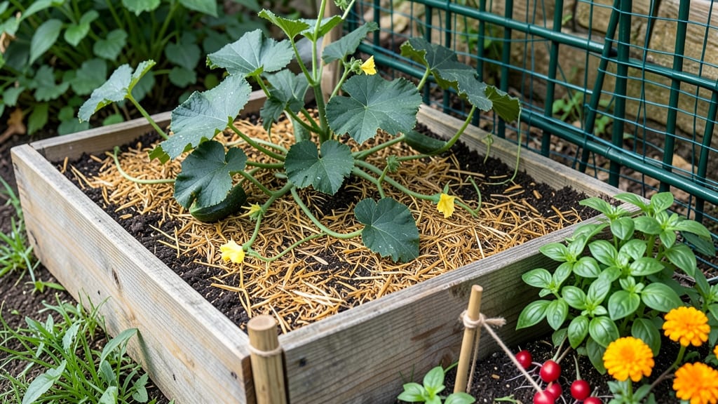 Growing Cucumbers in a Raised Bed Garden: Sun-Loving Secrets for Bursting Vines