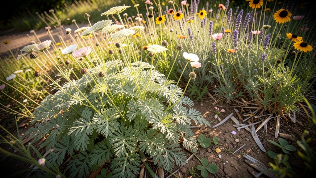 Wildflower Meadow Edge with Yarrow