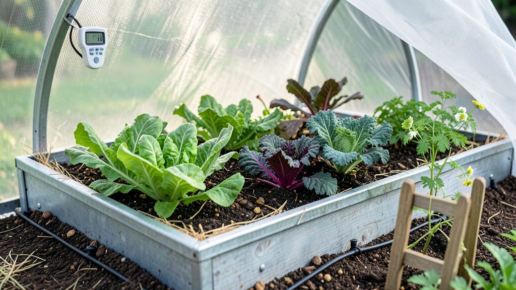 Raised Bed Greenhouse: Four-Season Extension With Adjustable Ventilation
