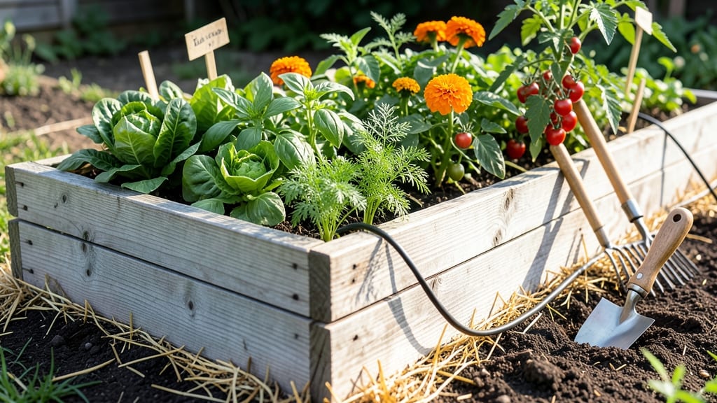 Raised Bed Designs: Modular Wood and Stone Hybrid for Year-Round Yields