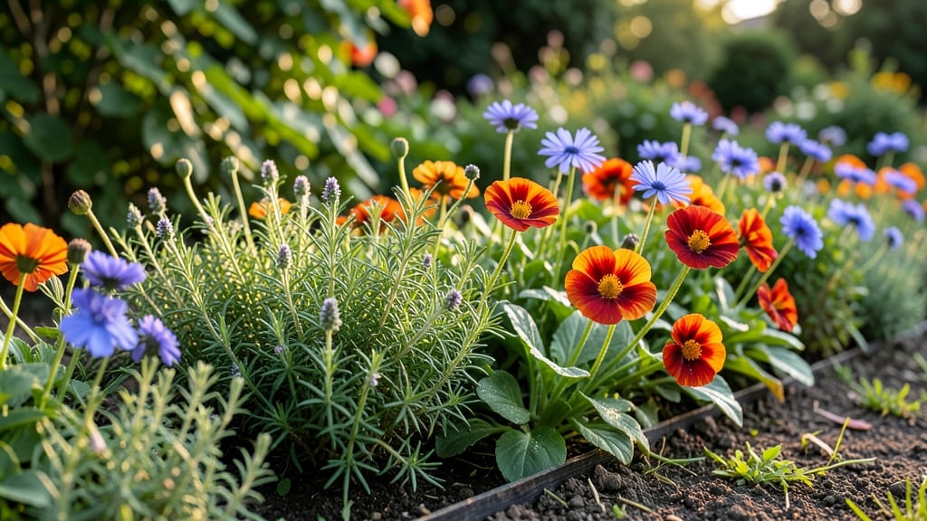 Edible Flower Herb Garden