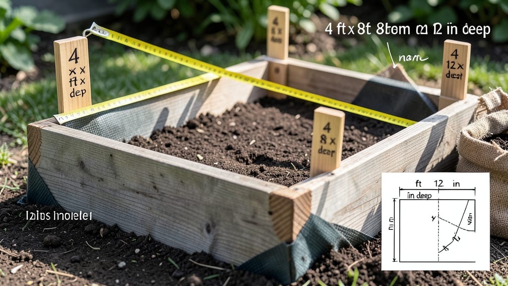 Raised Garden Bed Dimensions: Science-Backed Sizing for Maximum Yield