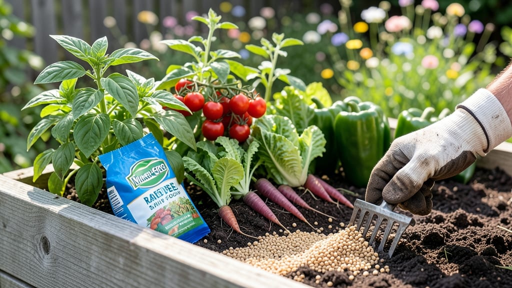 Miracle Gro Raised Bed Plant Food: Nutrient-Packed Formula for Faster, Healthier Growth