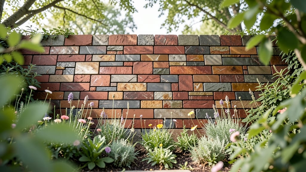 Mosaic Brick Accent Border