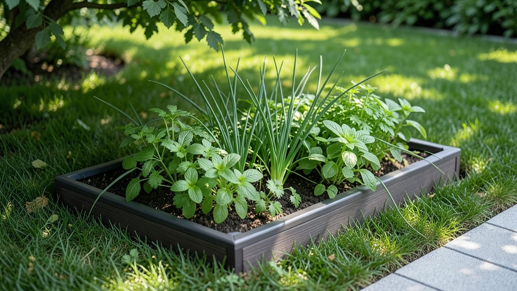 Underground Herb Planter for Shady Spots