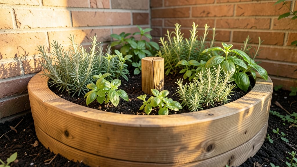 Spiral Herb Garden Raised Bed