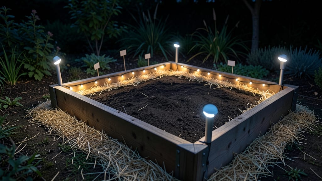 Raised Garden Bed Solar Lights: Frost-Proof Glow for Extended Growing Seasons