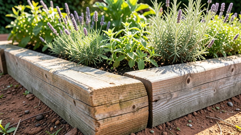 Wooden Sleepers for Rustic Charm