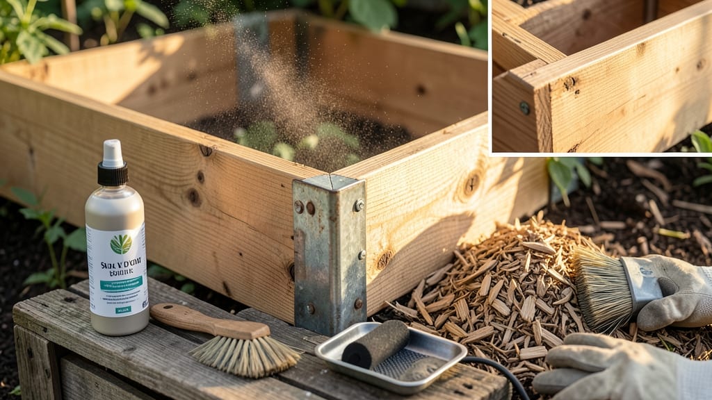 Garden Bed Wood Sealer: UV-Protective Finish That Lasts Decades