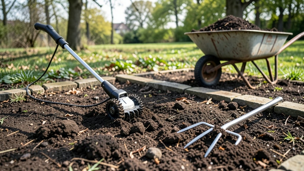 Small Flower Bed Tiller: Ultra-Lightweight Precision for Delicate Roots