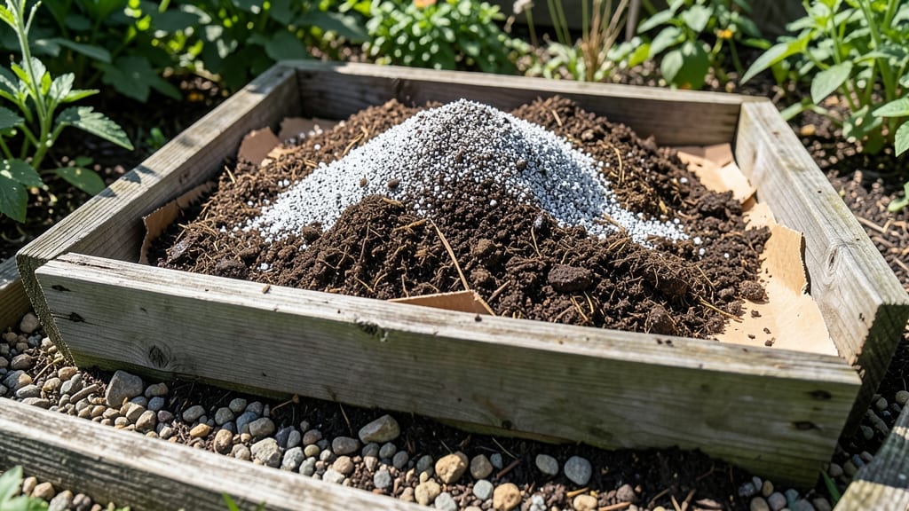 Raised Bed Filler: Balanced Loam Mix for Root Health and Drainage