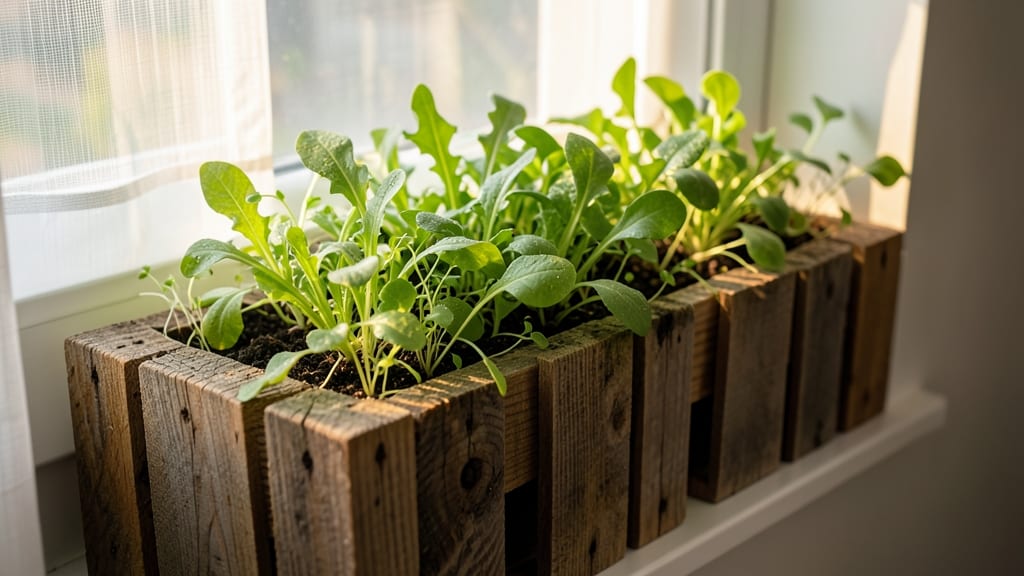Pallet Window Box Planters