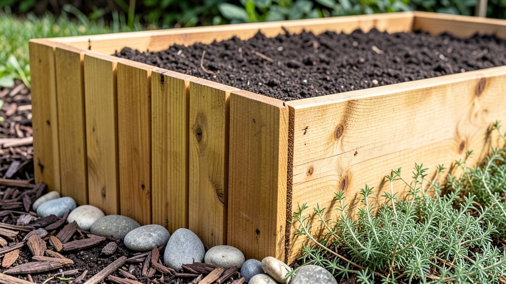 Wooden Garden Bed Edging: Rustic Charm That Elevates Any Landscape