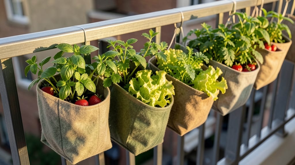 Hanging Pocket Raised Bed