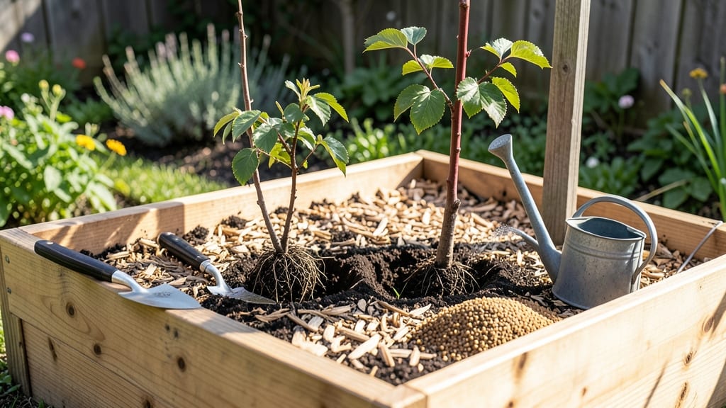 Raised Bed Tree Planting: Layered Soil Science for Deep Root Success