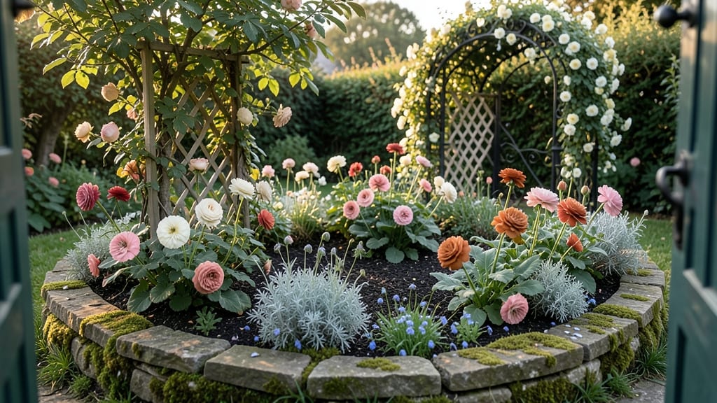 Romantic Cottage Garden Style
