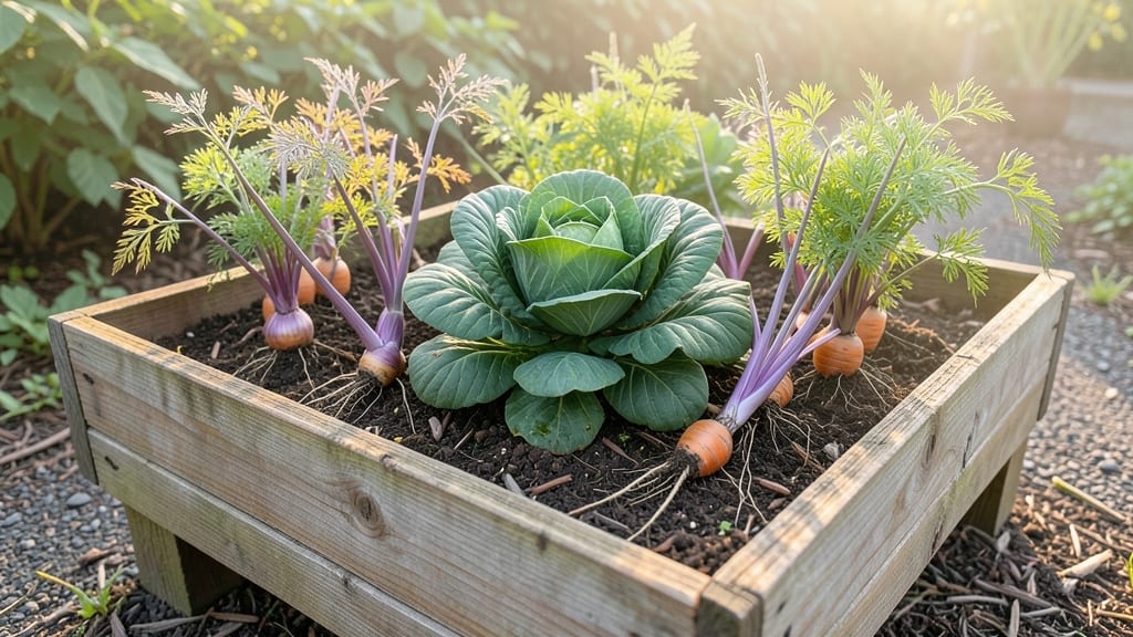 Pest-Repellent Cabbage Family Bed