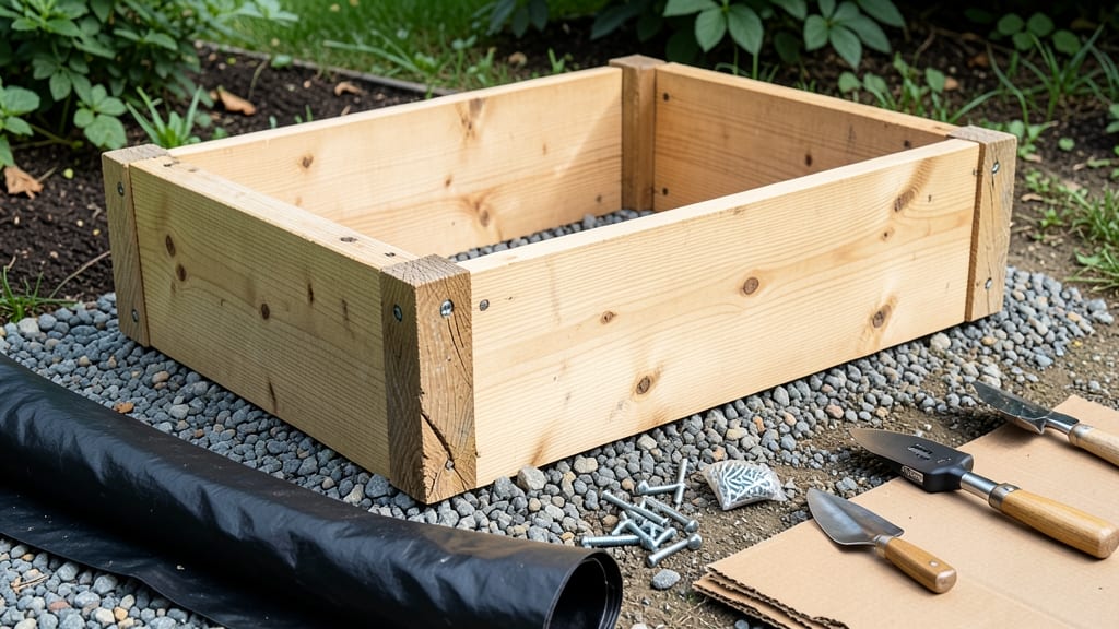 How to Make a Raised Garden Bed Cheap: DIY Frames Using Pallets and Wire Mesh