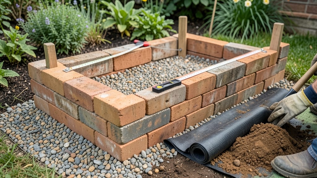 How to Make a Raised Bed with Bricks: Sturdy, Weatherproof Garden Foundation