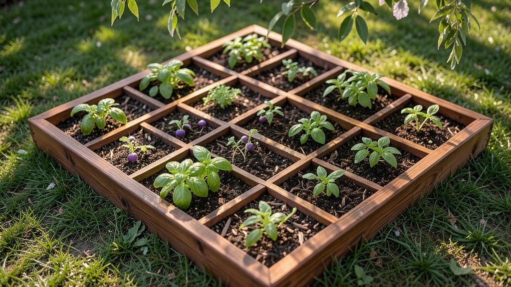 Square Foot Gardening Grid