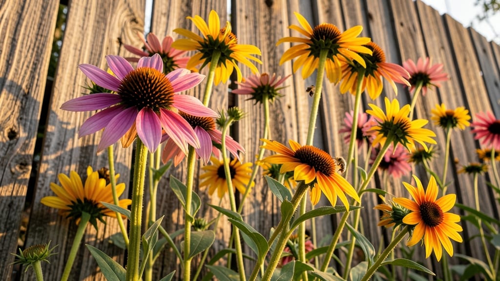 Sun-Loving Coneflower and Black-Eyed Susan Mix