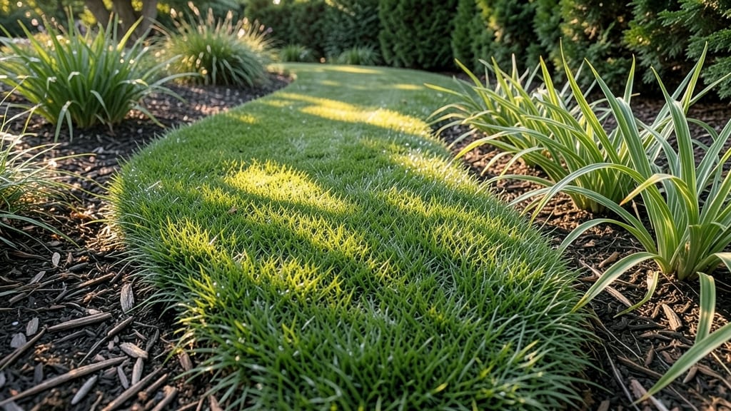 Living Edging with Ornamental Grasses