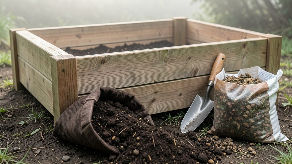 How To Fill Raised Garden Beds With Soil: Lightweight Mix for Heavy Harvests